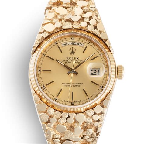 rolex fake gold nugget|nova golden nugget rolex date.